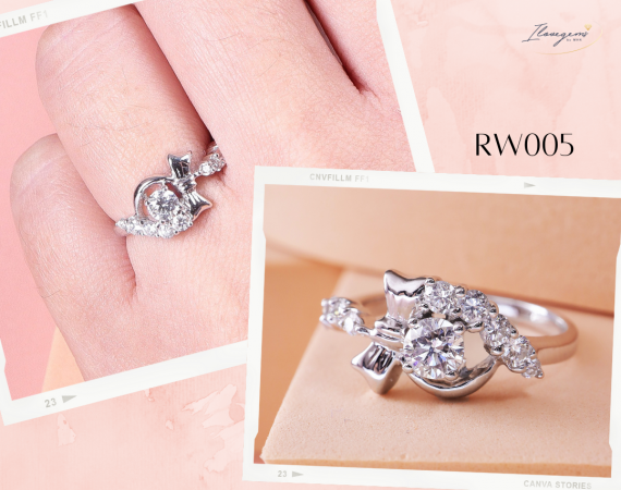 RW005 แหวนเพชรผู้หญิง